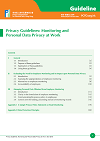 Privacy Guidelines: Monitoring and Personal Data Privacy at Work