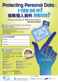 Protecting Personal Data: I CAN DO IT! Poster