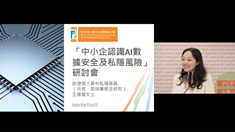 Understanding Data Security and Privacy Risks Related to AI for SMEs