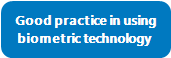 Good practice in using
biometric technology